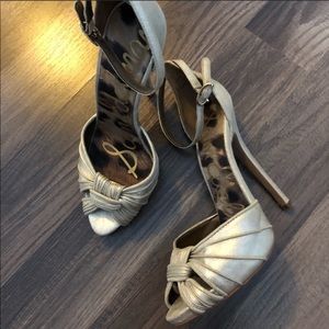 Sam Edelman Sandals  Gold Metallic Leather 8.5